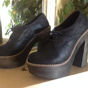 Freebird Black Piper Platforms Brand New!